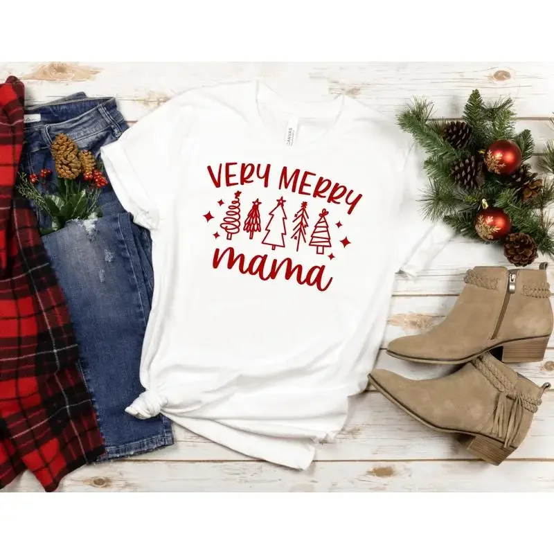 Very Merry Matching Family Chr - Family Tree Print 评论和价格