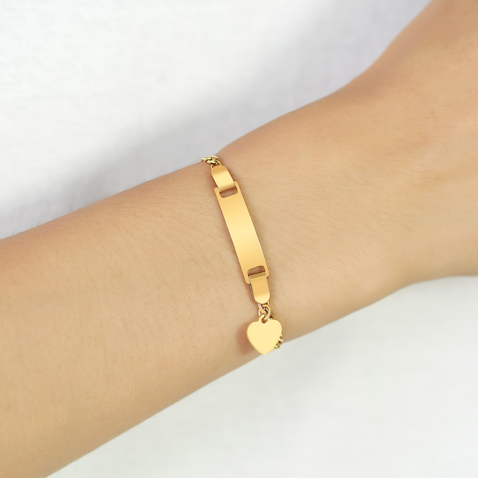Vnox Customize Baby Name Brace - Coordinates Bracelet 评论和价格