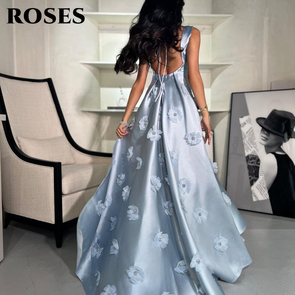ROSES Sky Blue 3D Flowers Part - Custom Night Sky 评论和价格