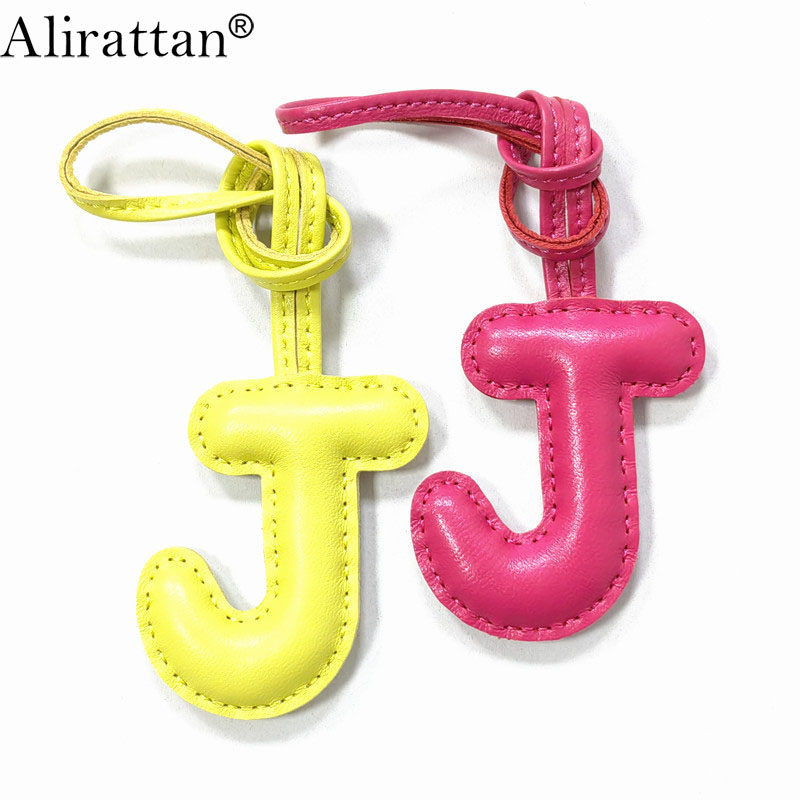 Alirattan New Trend English Le - Monogram Keychain Leather 评论和价格