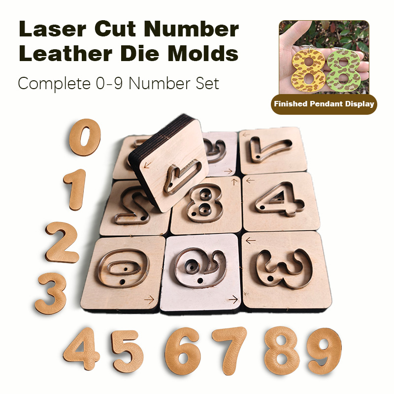 0-9 Digit Leather Keychain Cra - Monogram Keychain Leather 评论和价格