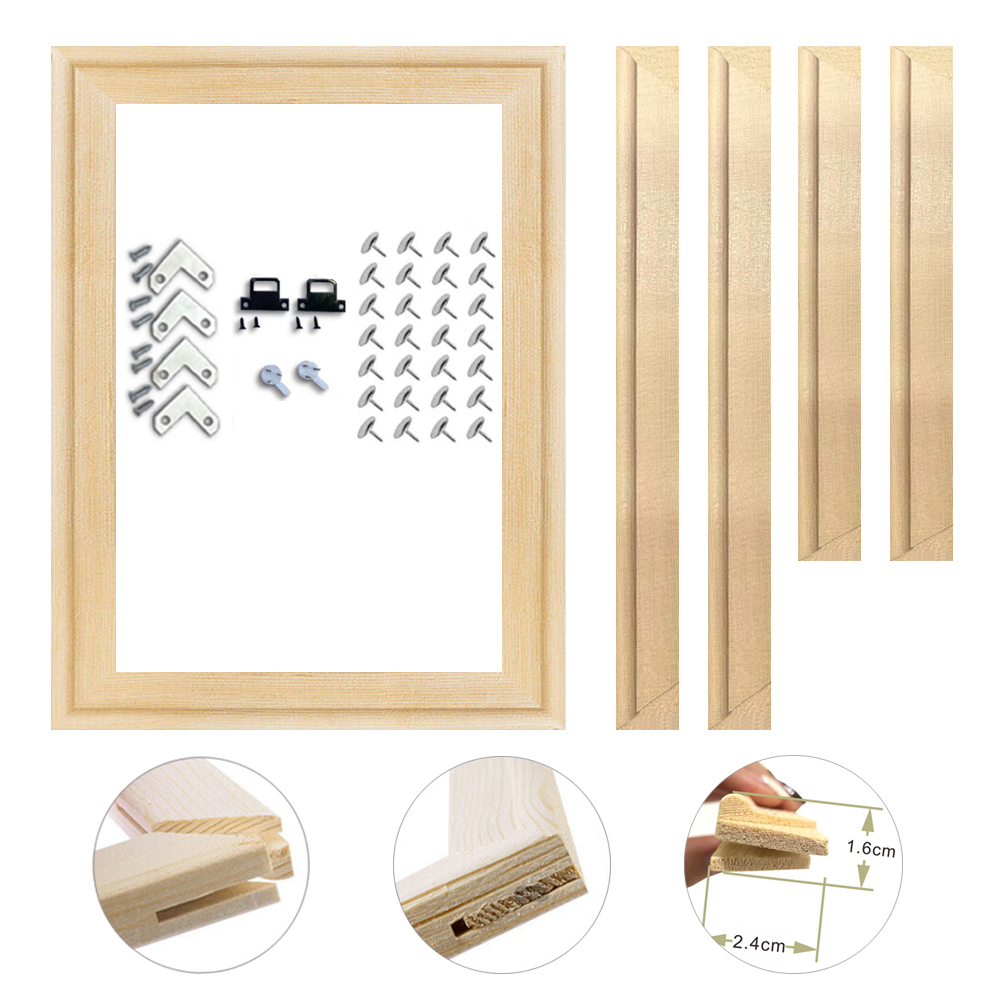 30x40 50x70 70x100cm Canvas Fr - Engraved Wood Frame 评论和价格