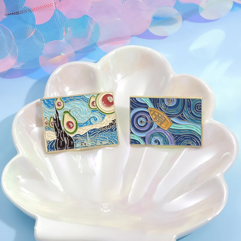 Abstract Oil Painting Enamel P - Custom Night Sky 评论和价格