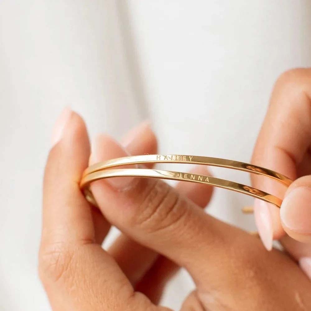 Couple Engrave Name Text Custo - Coordinates Bracelet 评论和价格
